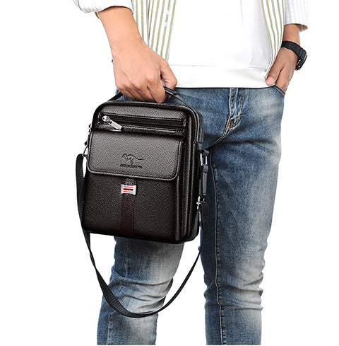 Legacy Leather Crossbody Briefcase
