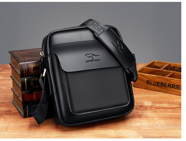UrbanEdge Leather Sling Pack