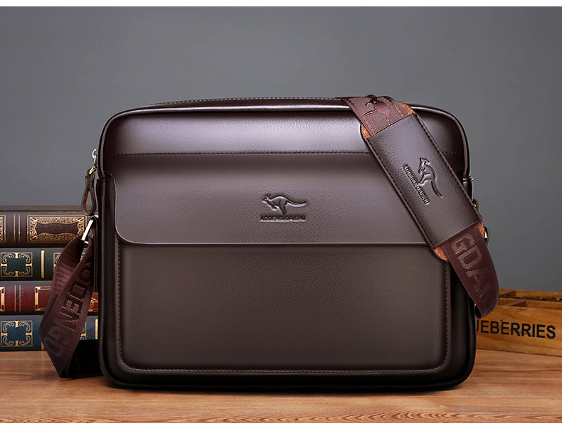 UrbanEdge Leather Sling Pack