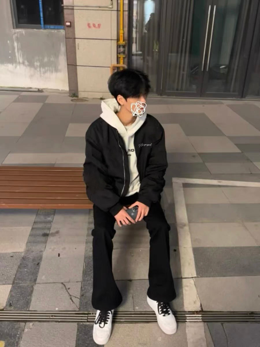 Trendy Spring & Fall Hiphop Pilot Jacket