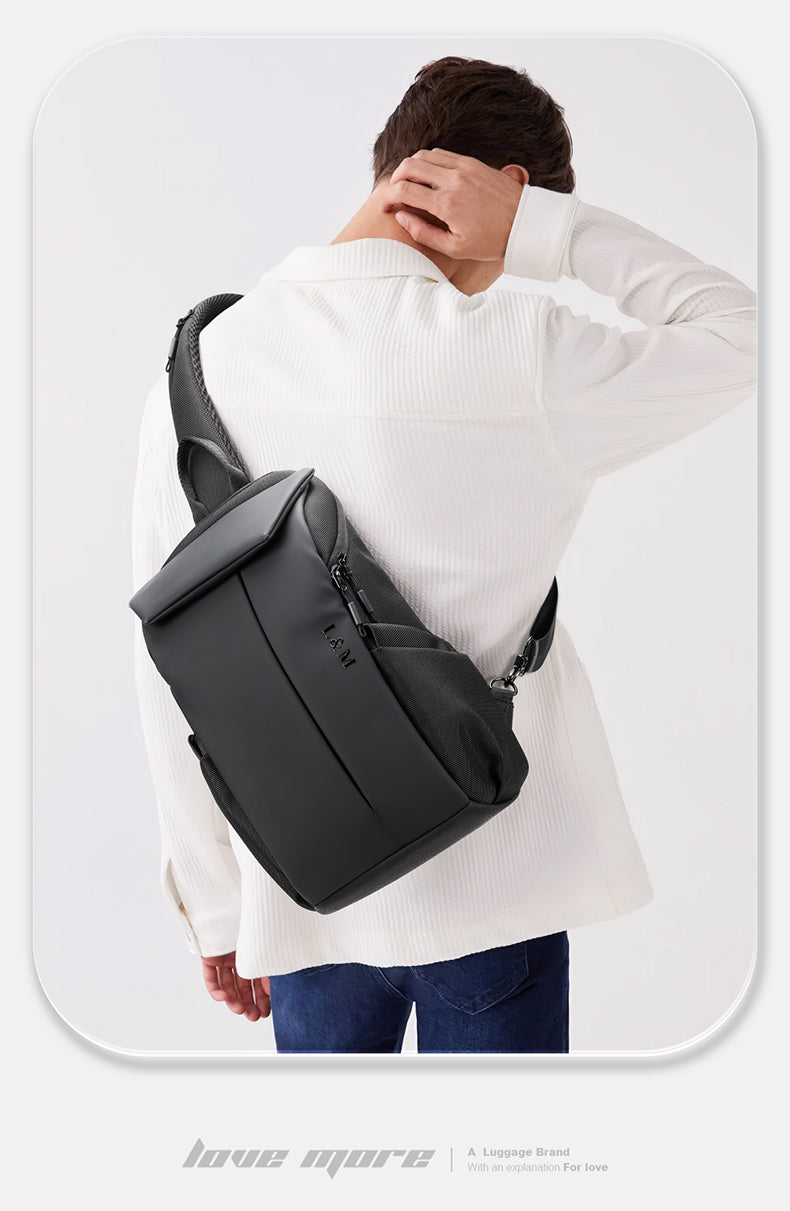 LuxeGuard Urban Crossbody Bag