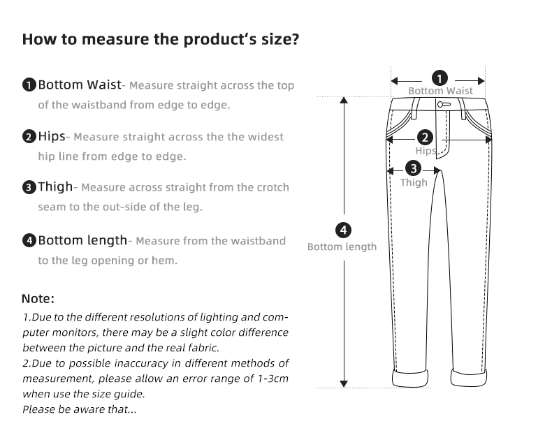 Business Casual Straight-Leg Denim Trousers