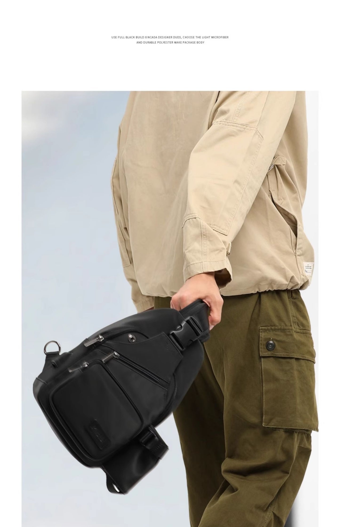 Canvas Urban Sling Bag