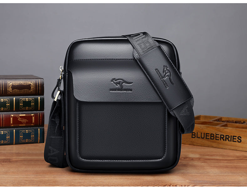 UrbanEdge Leather Sling Pack