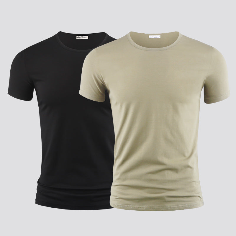 Modal Blend Youth Spring & Summer Crewneck T-Shirt