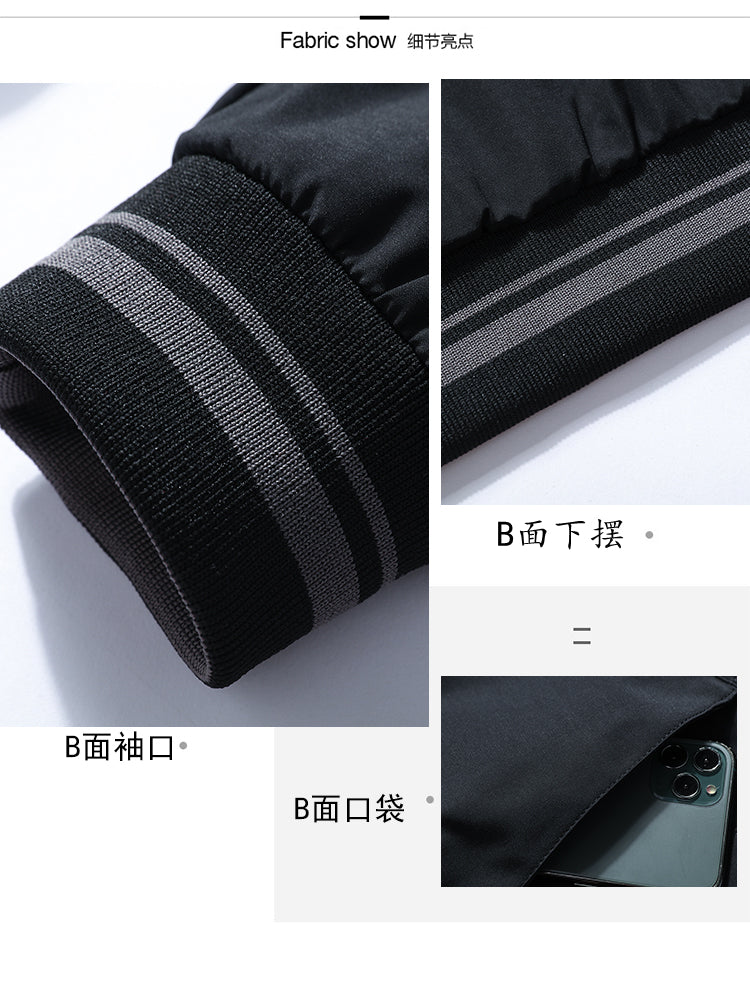 Men's Stand Collar Executive Leisure Jacket