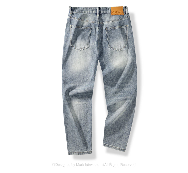 Youth Embroidered Denim Trousers