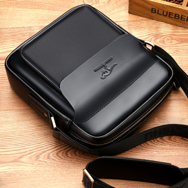 UrbanEdge Leather Sling Pack