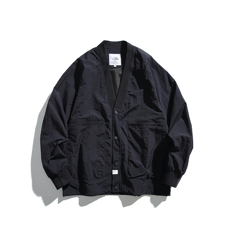 Trendy Axin V Neck Loose Outwear