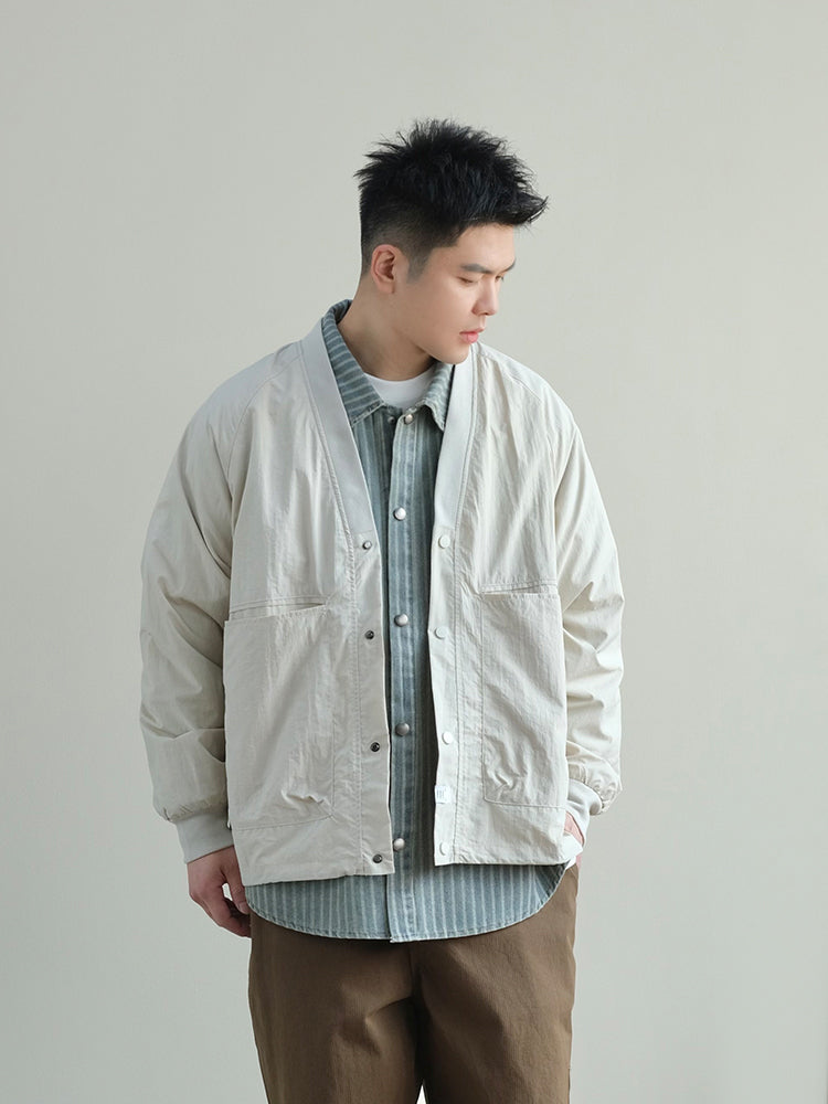 Trendy Axin V Neck Loose Outwear