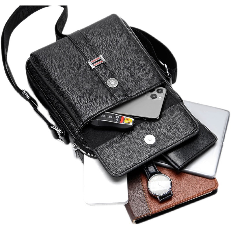 Legacy Leather Crossbody Briefcase