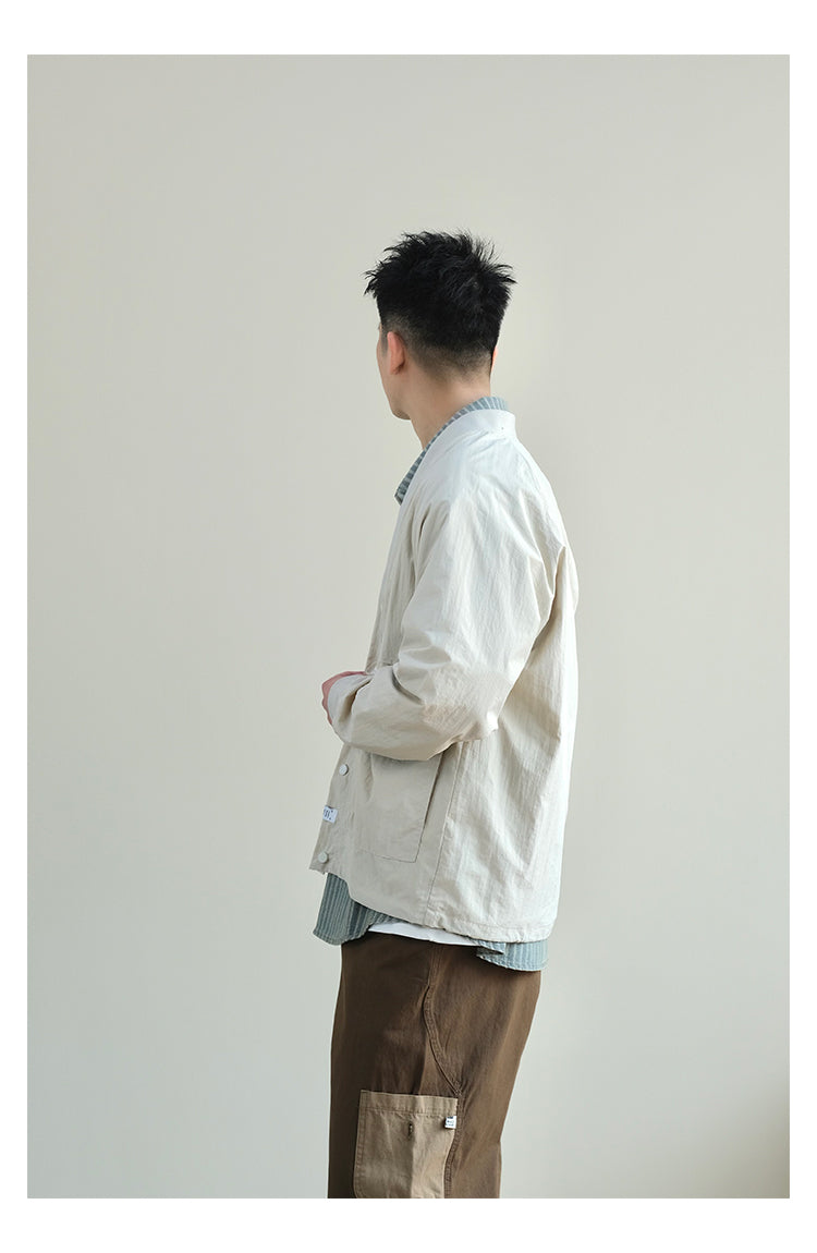 Trendy Axin V Neck Loose Outwear