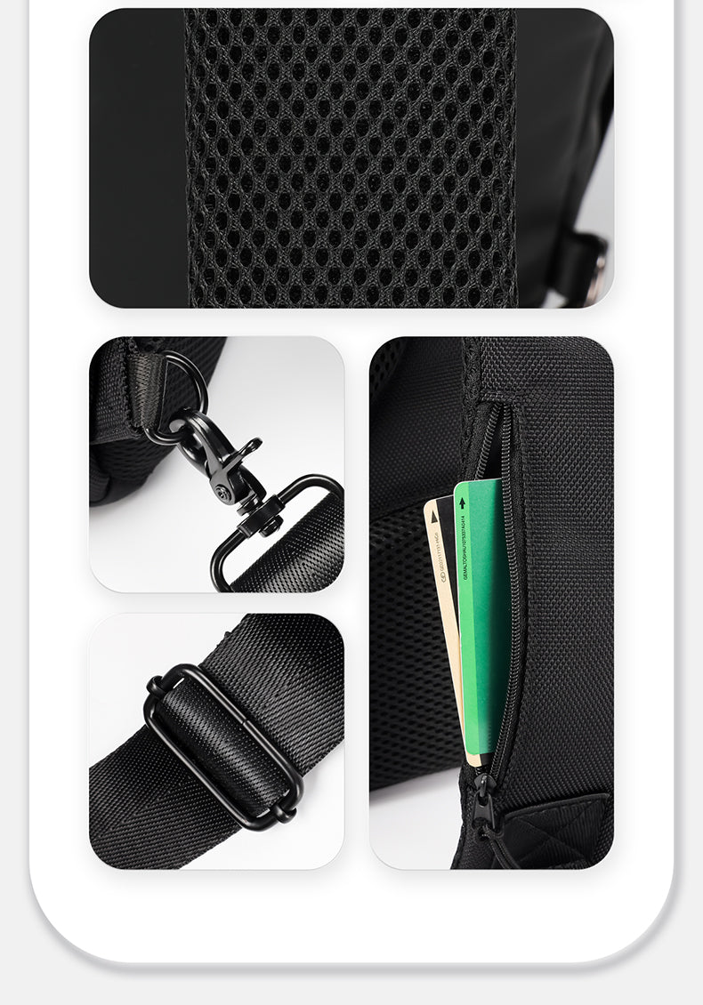 LuxeGuard Urban Crossbody Bag