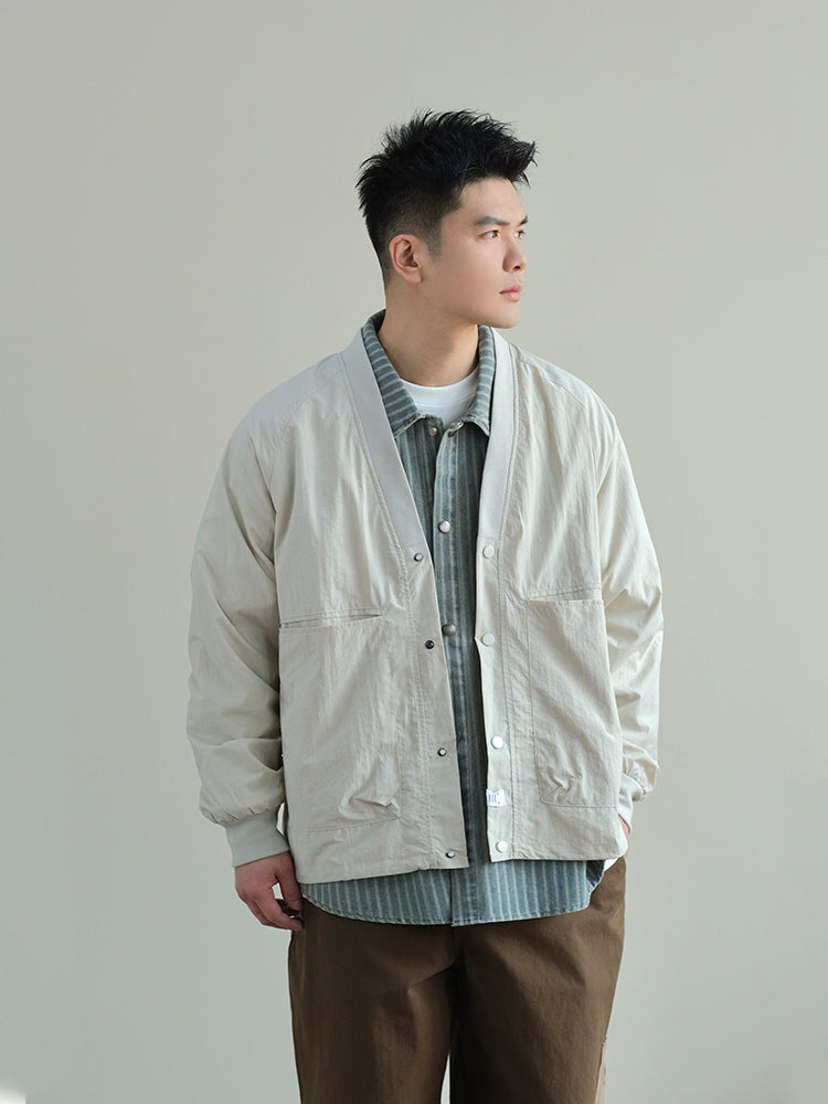 Trendy Axin V Neck Loose Outwear