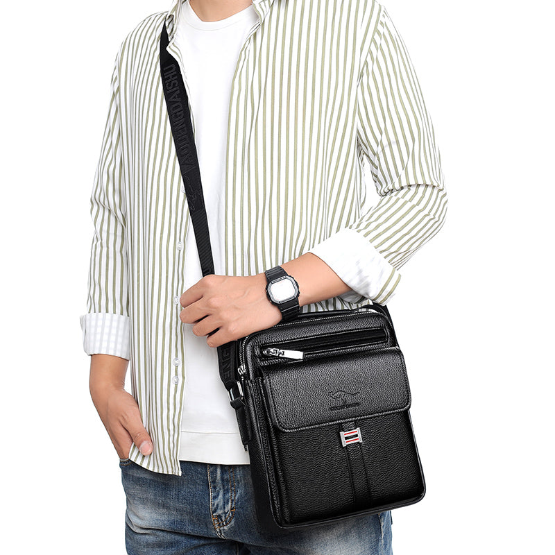Legacy Leather Crossbody Briefcase