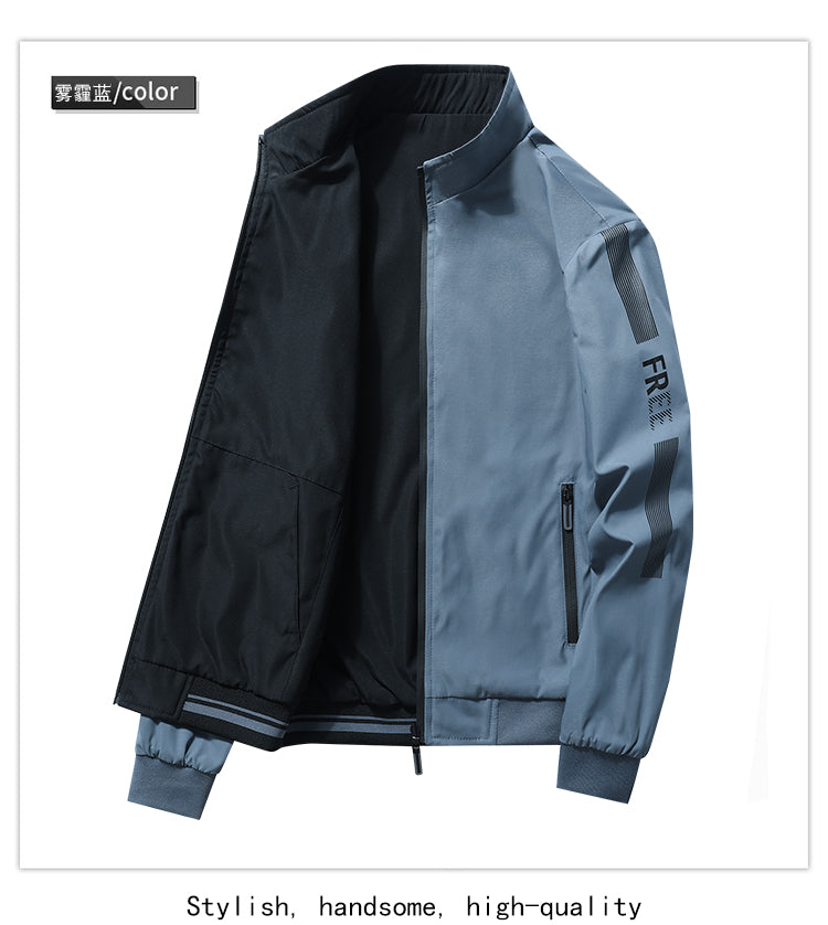 Men's Stand Collar Executive Leisure Jacket