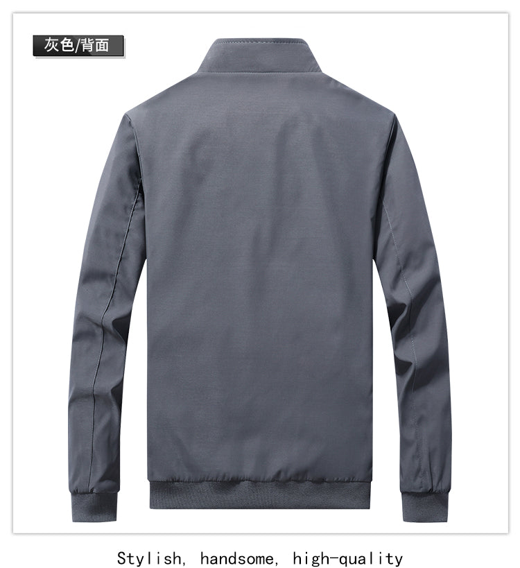 Men's Stand Collar Executive Leisure Jacket