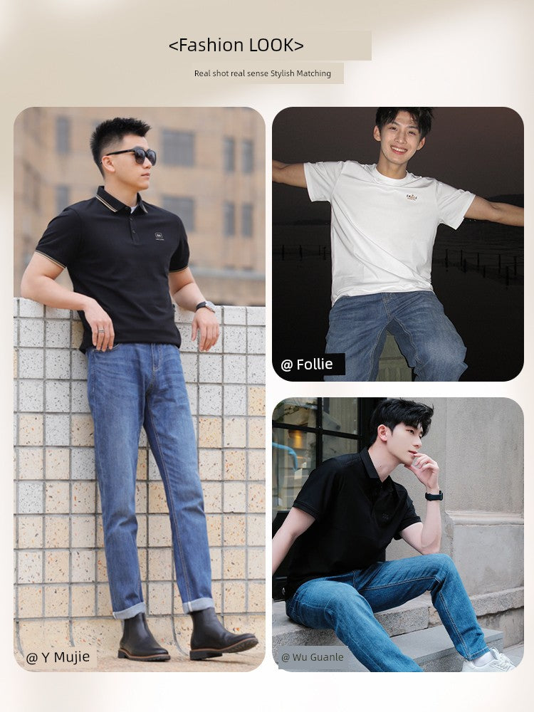 HLA Cool Ice Denim Pants