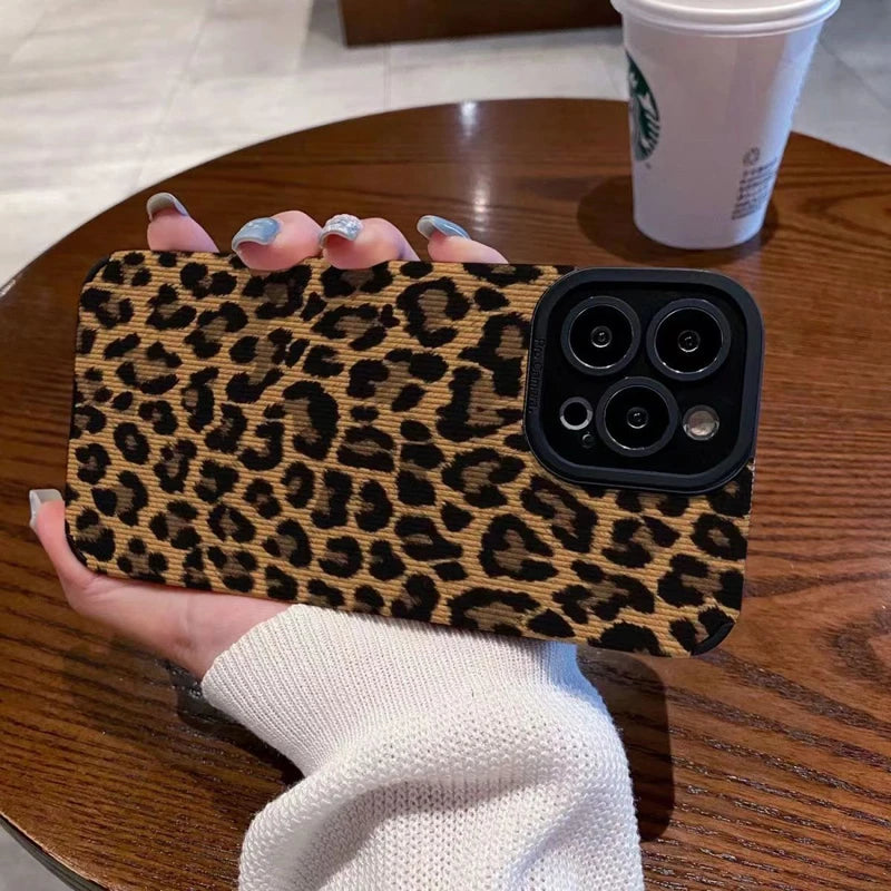 Luxury Leopard iPhone Case
