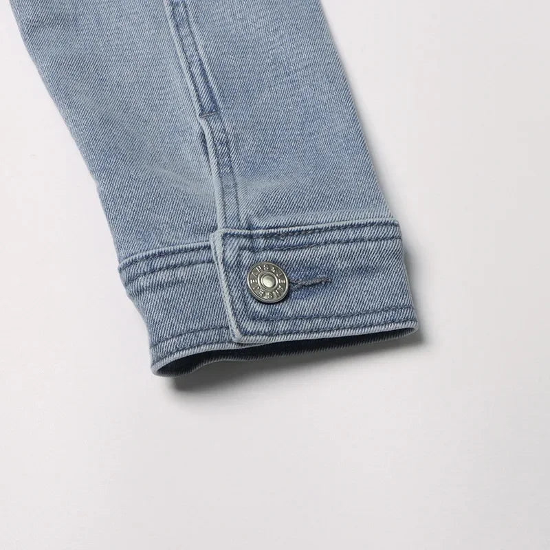 Chic Plus-Size Denim Jacket
