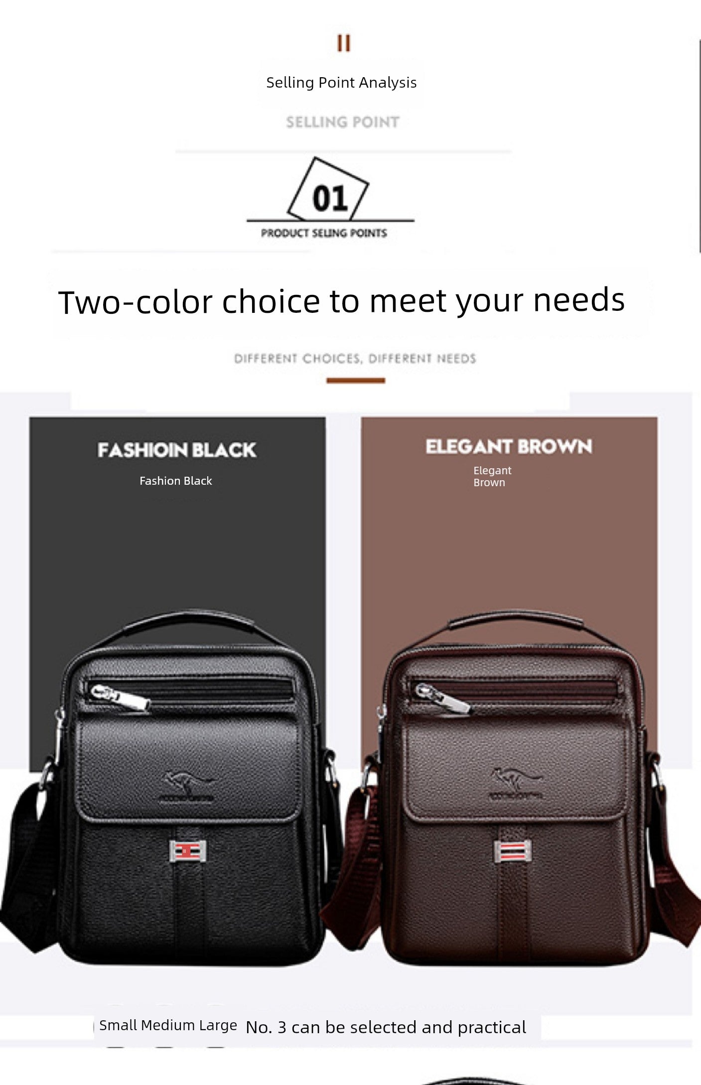 Legacy Leather Crossbody Briefcase