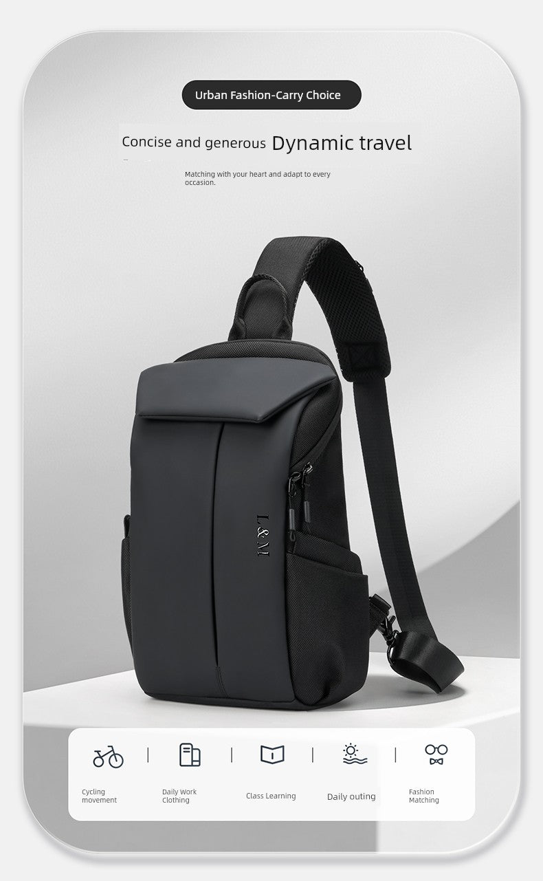 LuxeGuard Urban Crossbody Bag