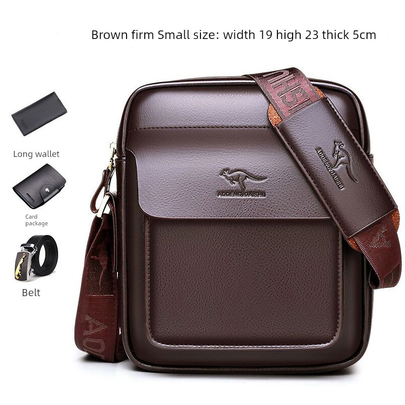 UrbanEdge Leather Sling Pack