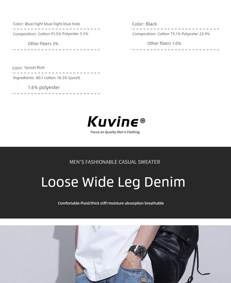 Kuvine Vintage Fleece-Lined Denim