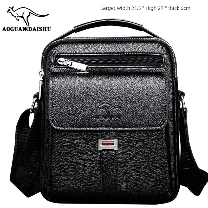 Legacy Leather Crossbody Briefcase