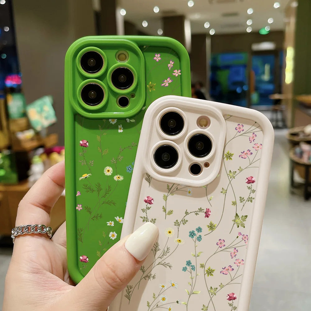 Flower Silicone iPhone Case