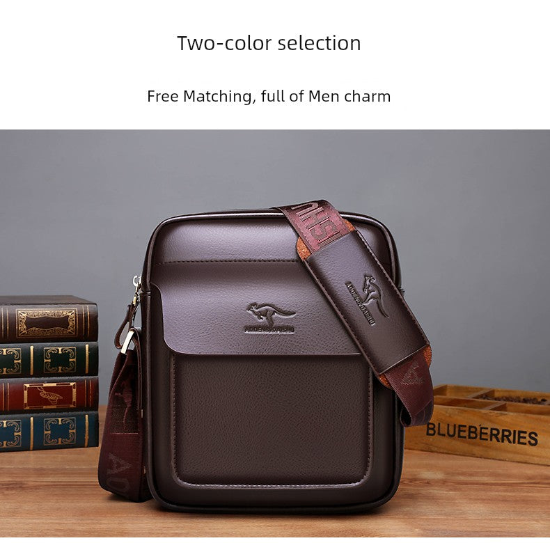 UrbanEdge Leather Sling Pack