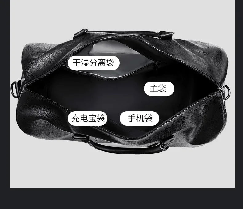 Heritage Leather Travel Duffle