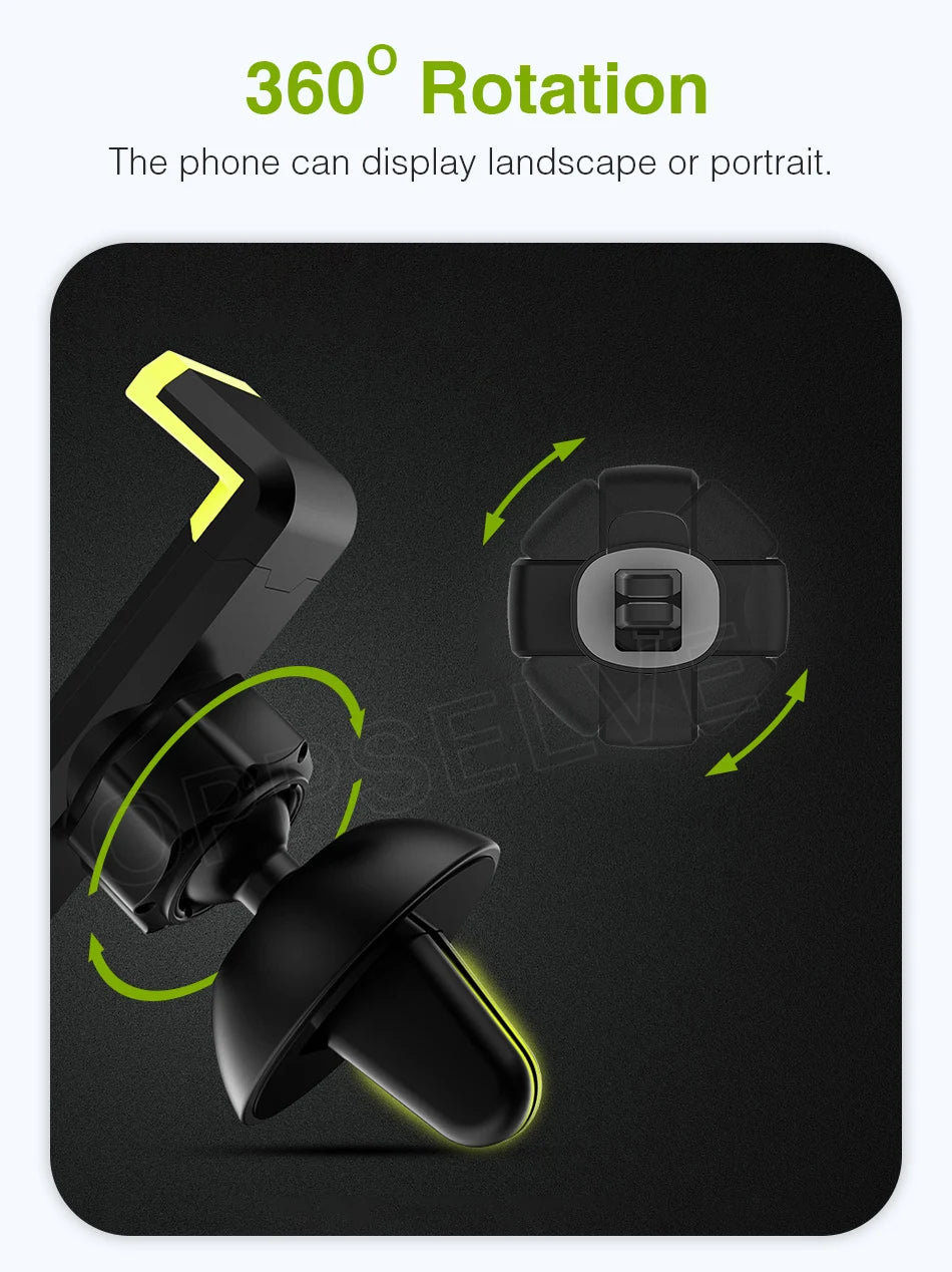 360° Car Phone Holder