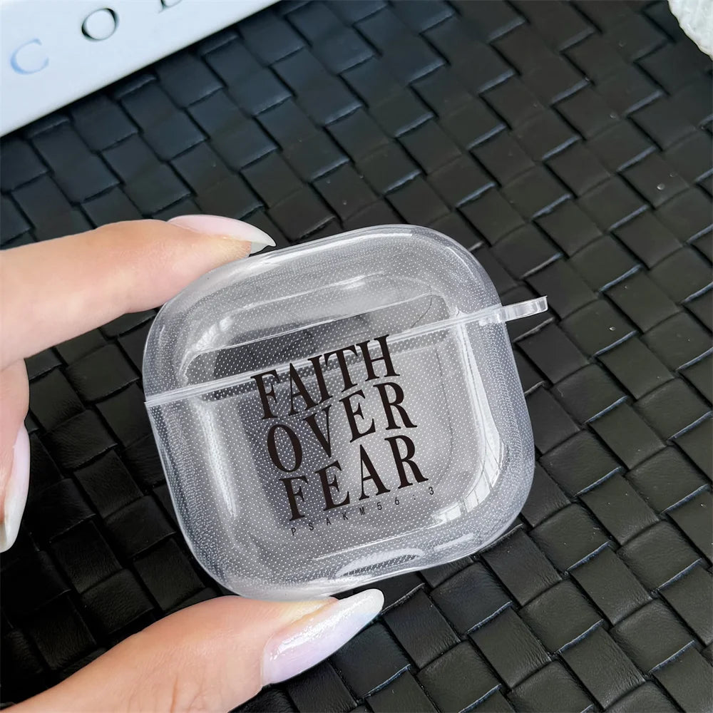 Stylish Alphabet Silicone Case for AirPods.