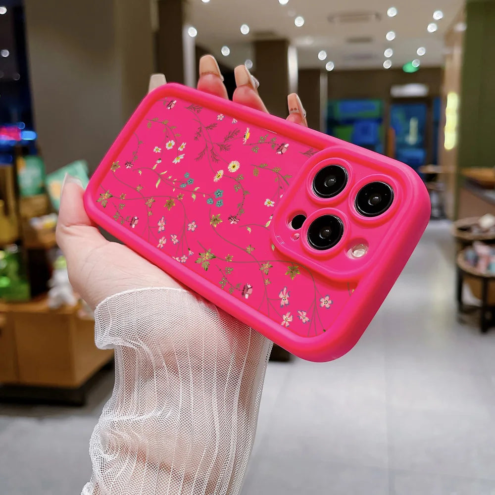 Flower Silicone iPhone Case