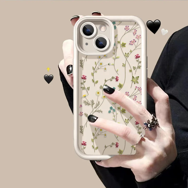 Flower Silicone iPhone Case