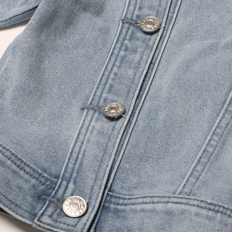 Chic Plus-Size Denim Jacket