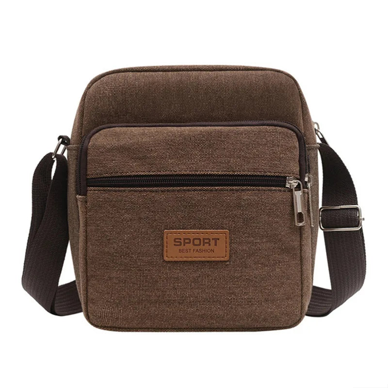 Clyine Canvas Business Crossbody