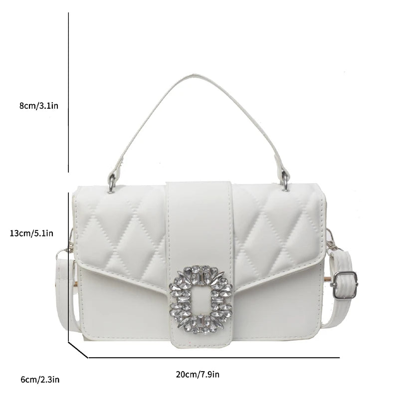Diamond Gleam Chain Bag