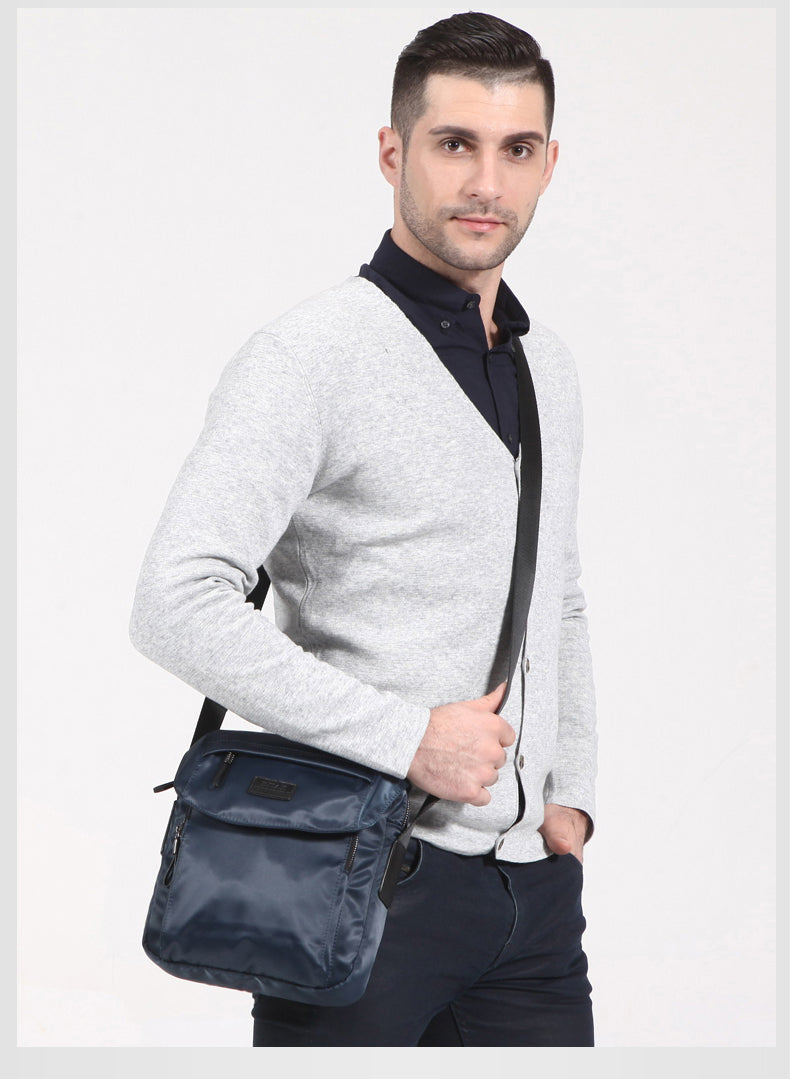 Canvas Grip Crossbody Bag