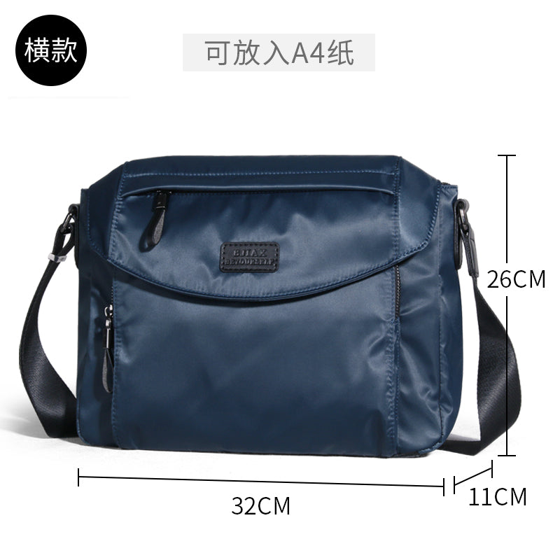 Canvas Grip Crossbody Bag