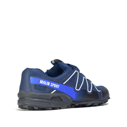 MTR-8748 Navy Men's Lightweight Hiking Trainers