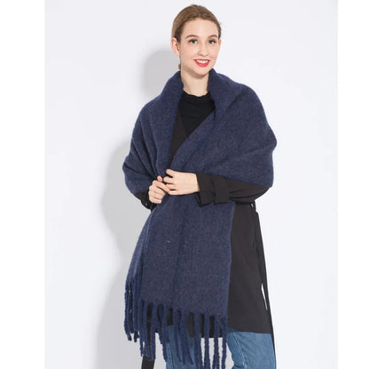 Luxury Cashmere Tassel Shawl