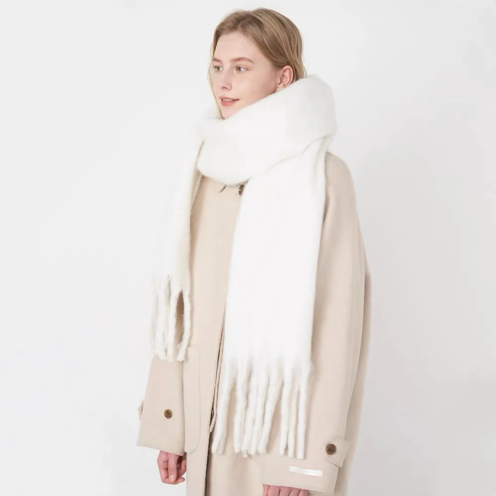 Luxury Cashmere Tassel Shawl