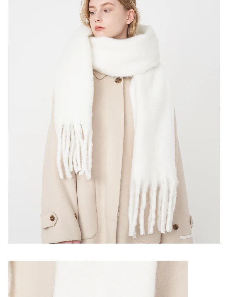 Luxury Cashmere Tassel Shawl