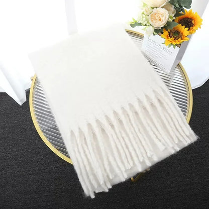 Luxury Cashmere Tassel Shawl