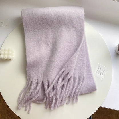 Luxury Cashmere Tassel Shawl