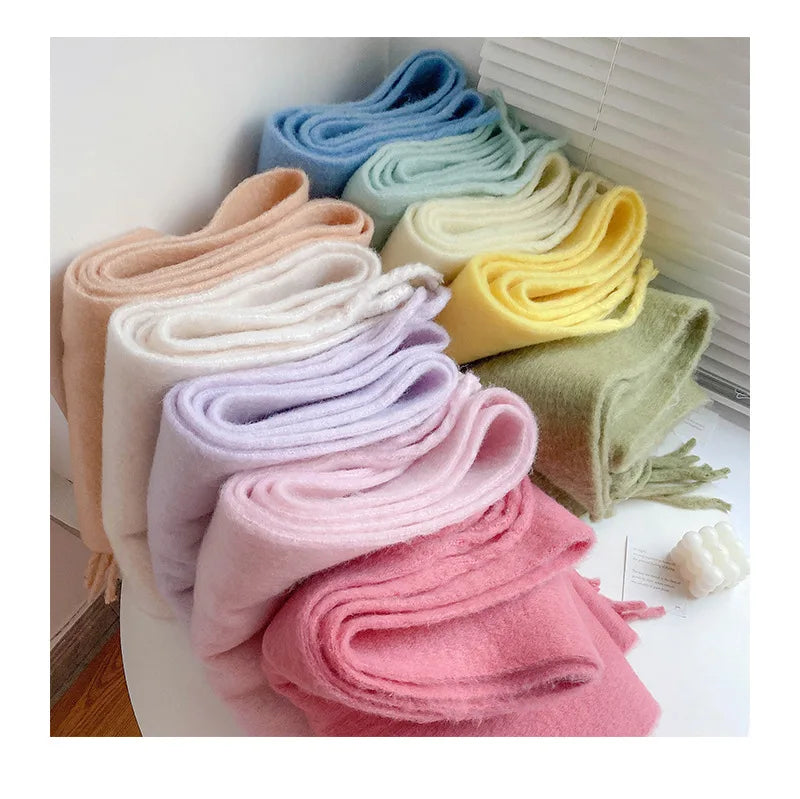 Luxury Cashmere Tassel Shawl