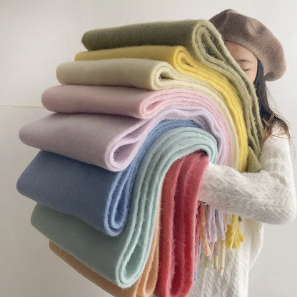 Luxury Cashmere Tassel Shawl