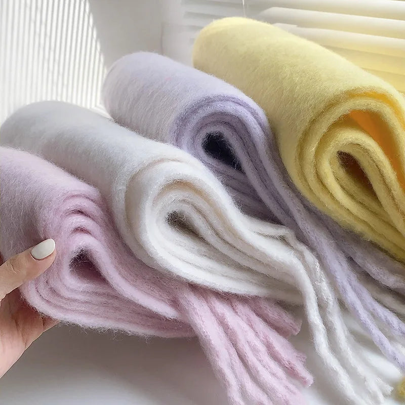 Luxury Cashmere Tassel Shawl